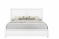 New Classic Furniture BALLARD 5/0 Q HEADBOARD, FOOTBOARD & SLAT KIT-WHITE