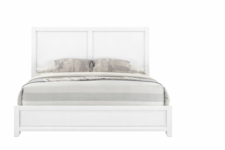 New Classic Furniture BALLARD 4/6 F HEADBOARD, FOOTBOARD & SLAT KIT-WHITE