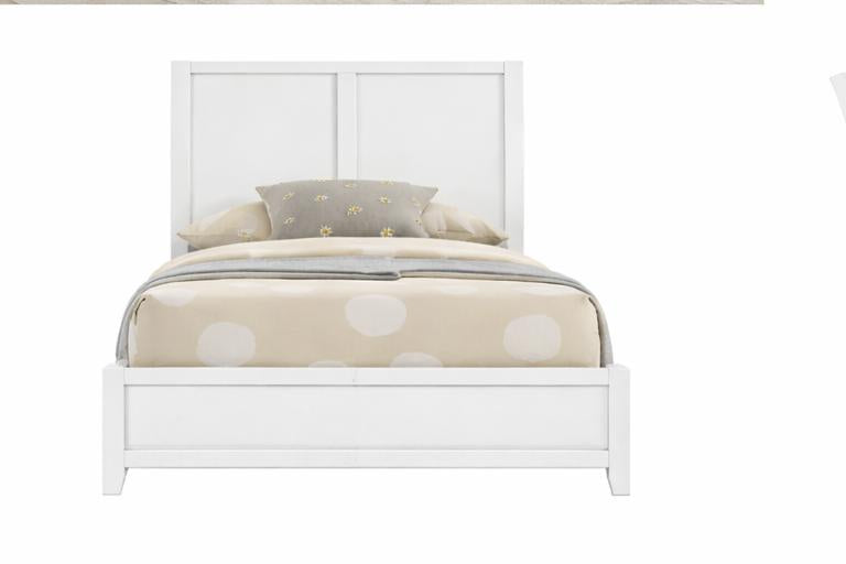 New Classic Furniture BALLARD 3/3 T HEADBOARD, FOOTBOARD & SLAT KIT-WHITE