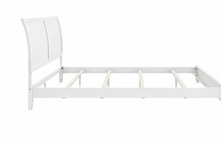 New Classic Furniture BALLARD 4/6 F HEADBOARD, FOOTBOARD & SLAT KIT-WHITE