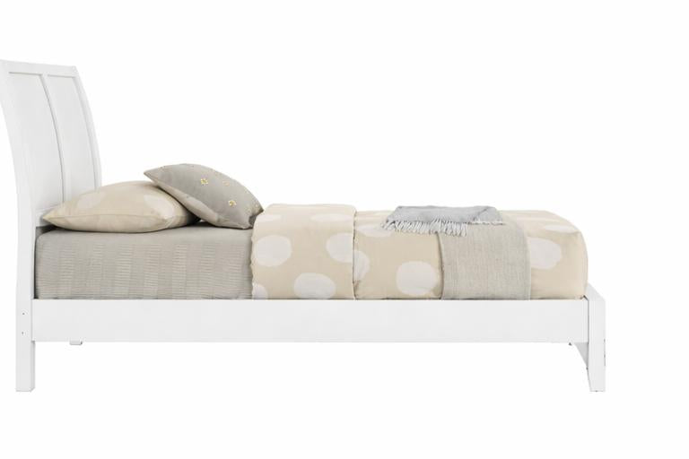 New Classic Furniture BALLARD 3/3 T HEADBOARD, FOOTBOARD & SLAT KIT-WHITE